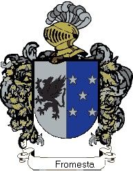 Escudo del apellido Fromesta