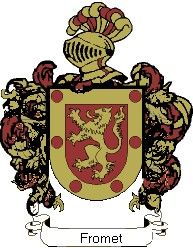 Escudo del apellido Fromet