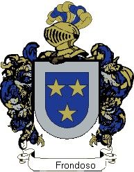 Escudo del apellido Frondoso