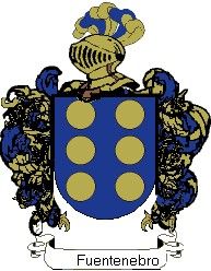 Escudo del apellido Fuentenebro