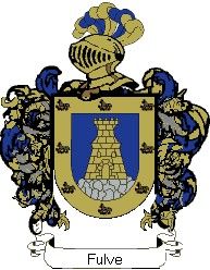 Escudo del apellido Fulve
