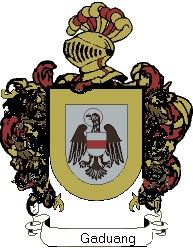 Escudo del apellido Gaduang