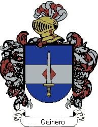 Escudo del apellido Gainero