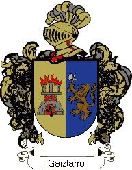 Escudo del apellido Gaiztarro