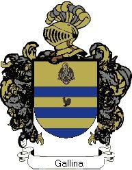 Escudo del apellido Gallina