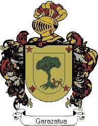 Escudo del apellido Garazatua