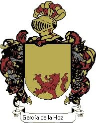 Escudo del apellido García de la hoz