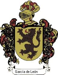 Escudo del apellido García de león