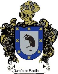 Escudo del apellido García de racillo