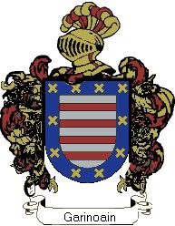 Escudo del apellido Garinoain
