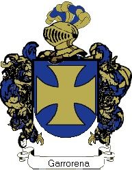 Escudo del apellido Garrorena
