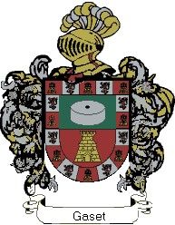 Escudo del apellido Gaset