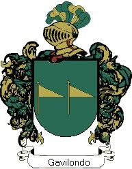 Escudo del apellido Gavilondo