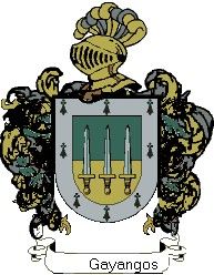 Escudo del apellido Gayangos
