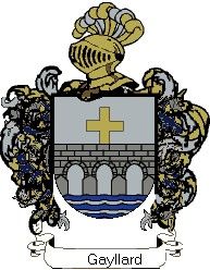 Escudo del apellido Gayllard