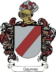 Escudo del apellido Gayman