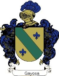 Escudo del apellido Gayosa