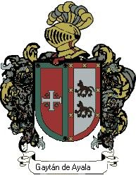 Escudo del apellido Gaytán de ayala