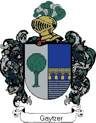 Escudo del apellido Gaytzer