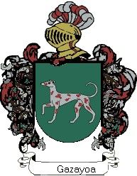 Escudo del apellido Gazayoa