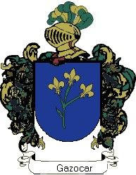 Escudo del apellido Gazocar