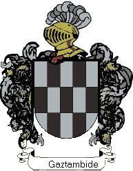 Escudo del apellido Gaztambide