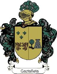 Escudo del apellido Gaztañeta
