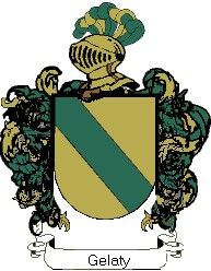 Escudo del apellido Gelaty