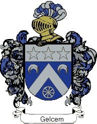 Escudo del apellido Gelcem