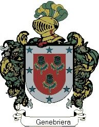 Escudo del apellido Genebriera