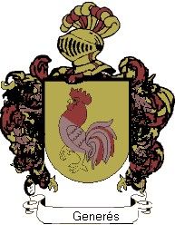 Escudo del apellido Generes