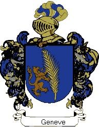 Escudo del apellido Geneve