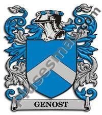 Escudo del apellido Genost