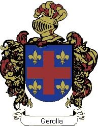 Escudo del apellido Gerolla