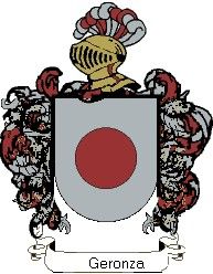 Escudo del apellido Geronza