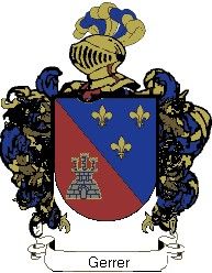 Escudo del apellido Gerrer