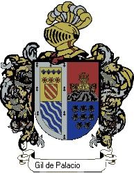 Escudo del apellido Gil de palacio
