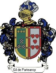 Escudo del apellido Gil de partearroyo