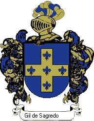 Escudo del apellido Gil de sagredo