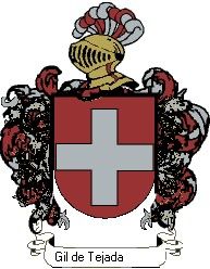 Escudo del apellido Gil de tejada