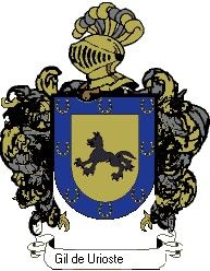 Escudo del apellido Gil de urioste