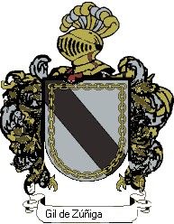 Escudo del apellido Gil de zúñiga