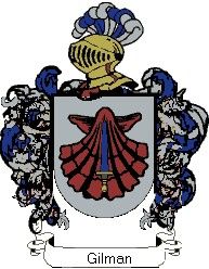Escudo del apellido Gilman
