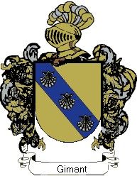 Escudo del apellido Gimant