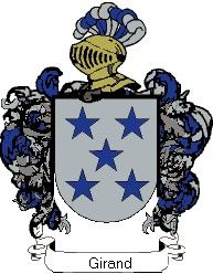 Escudo del apellido Girand