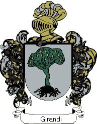 Escudo del apellido Girandi