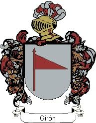 Escudo del apellido Giron