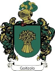 Escudo del apellido Goitizolo