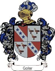 Escudo del apellido Golar