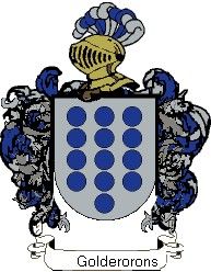 Escudo del apellido Golderorons
